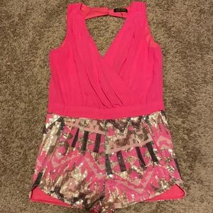 Open Back Romper